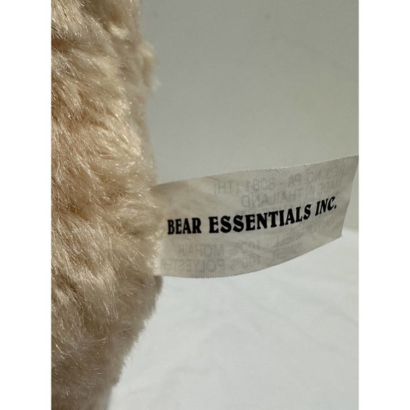 Vintage Effanbee Bear Essentials Cuddles Bear Plush 100% Mohair - Picture 7 of 11